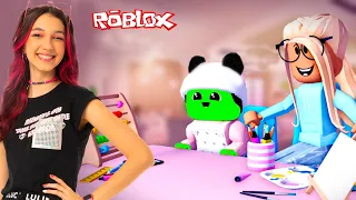 PRIMEIRO DIA DE AULA dos GÊMEOS ET e ETÉIA (Club Roblox BABY'S HOLIDAY) | Luluca Games