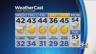 New York Weather: CBS2 12/3 Evening Forecast at 5PM