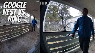 Google Nest Doorbell Vs  Ring Video Doorbell