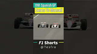 Senna Vs Mansell | 1991 Spanish GP 🇪🇸