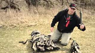 How to take down a ground blind in less than 1 minute!