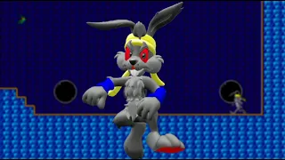 Jazz Jackrabbit on the battleship