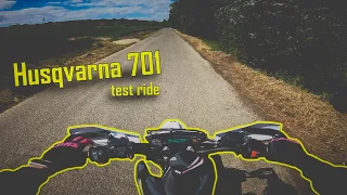 Husqvarna 701 test ride | RAW