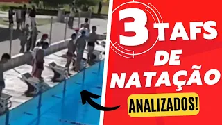 TAF DE NATAÇÃO: APRENDENDO COM DICAS E CORREÇÕES!