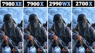 Streaming Test | I9 7980XE vs TR 2990WX vs I9 7900X vs R7 2700X |