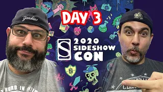 Sideshow Con 2020 Booth Tour Reaction with Seth and Jorge Day 3