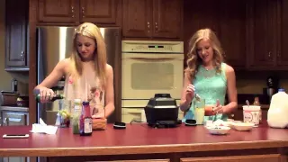 Smoothie Challenge with Paige & Chloe