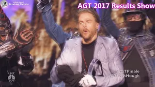 Finals Derek Hough Dances with Light Balance & Diavolo America's Got Talent 2017 Finale Results Show