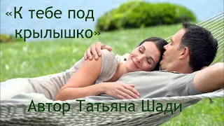 "К тебе под крылышко" Стихотворение о любви и разлуке. Автор: Татьяна Шади