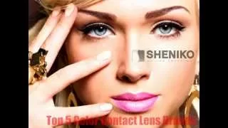 Top 5 Colored Contacts