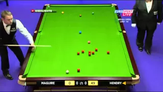 Stephen Hendry 147 Break Welsh Open 2011, welsh(finnish) commentary