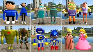 REALISTIC vs ALL NEW 3D SANIC CLONES MEMES in Garry's Mod!