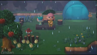 Full Animal Crossing Soundtrack + Rain Sounds (5 HOURS) (Music to Relax/Study to)