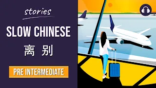 离别 | Slow Chinese Stories Pre Intermediate | Chinese Listening Practice HSK 4/5