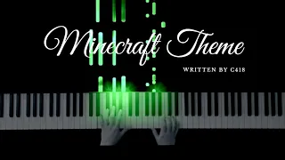 Minecraft Main Theme Piano Solo |Calm 1| Written By C418