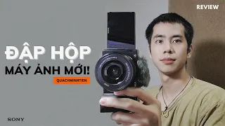 REVIEW ĐẬP HỘP MÁY ẢNH MỚI CỦA MÌNH - SONY ZV-E10 | Quách Minh Tiến