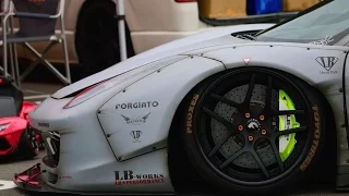 Liberty Walk LB☆PERFORMANCE LB☆works Ferrari 458 Italia Fi EXHAUST Sound!!