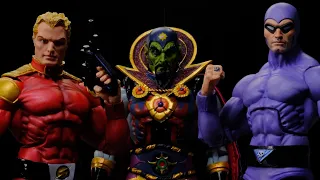 NECA Defenders Of the Earth (Flash Gordan, Ming the Merciless & The Phantom) Action Figure Review!!!