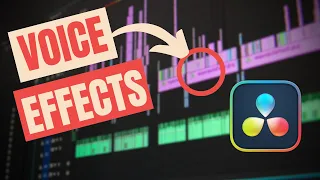 4 EASY Voice Effects Inside Davinci Resolve 18
