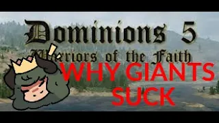 Dominions 5: An Example of a Communion Versus Sacred Giants