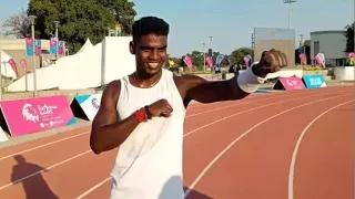 Pole Vaulter Subramani Siva breaks 35 years old Record in 36th National Games 2022