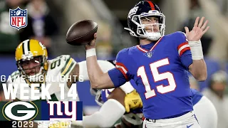 Green Bay Packers vs. New York Giants | 2023 Week 14 Game Highlights