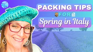Packing Travel Tips for Springtime in Italy | How to pack for Italy | Packing life hacks!