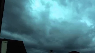 Tornado Warning Clouds 60FPS Timelapse - Austin, Texas