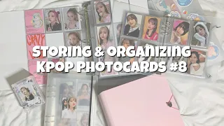 storing + organizing kpop photocards 8 - twice, bts & itzy