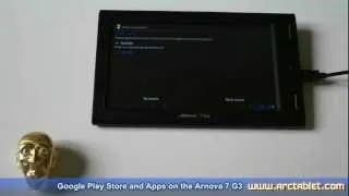 Arnova 7 G3 setup with Google Play (Android Market) using Arctools