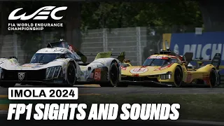 Sights And Sounds from FP1 🔉 I 2024 6 Hours of Imola I FIA WEC