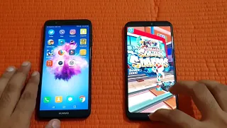 Huawei p20 lite (nova 3e) vs Huawei Psmart - Speed Test!