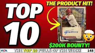 2024 BOWMAN BASEBALL RELEASE WEEK! | TOP 10 PULLS OF THE WEEK - 148