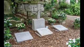 The Grave of George Michael  Highgate Cemetery London  Sept 20, 2022