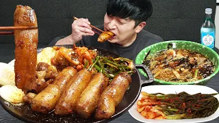 오동통 촉촉 통대창엔 소주지💕(Ft.김치묵사발, 파김치) 혼술 리얼먹방 Beef Intestines Daechang MUKBANG ASMR REALSOUND EATINGSHOW