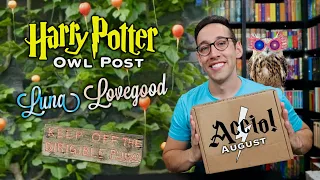 THE ACCIO BOX August 2021 | LUNA LOVEGOOD | Harry Potter Unboxing