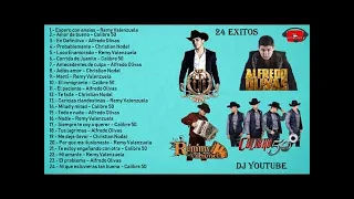 MIX BANDAS   REMMY VALENZUELA, ALFREDO OLIVAS, CALIBRE 50, CHRISTIAN NODAL