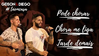 Geison e Diego - Pot-pourri: PODE CHORAR/CHORA ME LIGA/TARDE DEMAIS #Cover