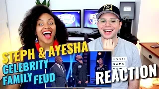 Ayesha & Steph Curry SLAM DUNK Fast Money! | Celebrity Family Feud | REACTION