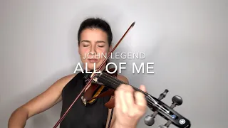 All Of Me- John Legend- Barbara Krajewska- Violin Cover