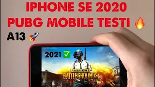 iPhone SE 2020 - PUBG Mobile Testi - 2021