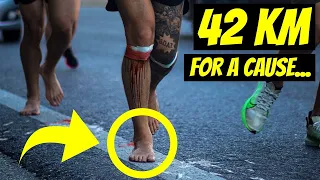 I Ran A Marathon Barefoot, Here is Why!