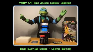 Teenage Mutant Ninja Unboxing - 1/4 Arcade Kevin Eastman Limited Edition Mr Mash Leo Live