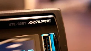 Видеообзор Alpine UTE-92BT