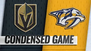 10/30/18 Condensed Game: Golden Knights @ Predators