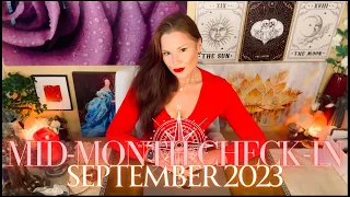 SEPTEMBER⚡️Mid-Month Check-In⚡️All Energies Tarot ♐ ♓ ♊ ♍ ♈ ♋ ♎ ♑ ♒ ♌ ♉ ♏  [TIMESTAMPED]