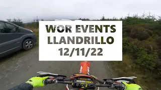 WOR EVENTS Llandrillo (Extra Section) Red Day 12/11/22 #enduro