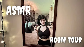 ASMR | New Room Tour! 🖤 lofi tapping, scratching, etc