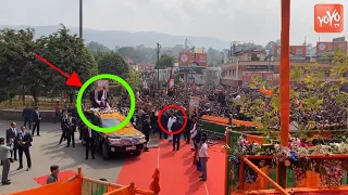 PM Narendra Modi HUGE Road Show In Shillong, Meghalaya | PM MODI Shillong Tour | YOYO TV Channel