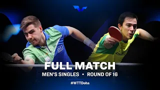 Darko Jorgic vs Hugo Calderano | WTT Star Contender Doha 2021 - March (FULL Match)